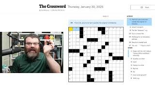 Learning Crossword Week 37 | NYT Crossword Thursday Jan 30th, 2025