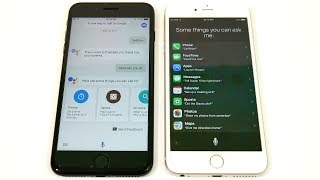 Google Assistant vs Siri For iPhone!(2017)