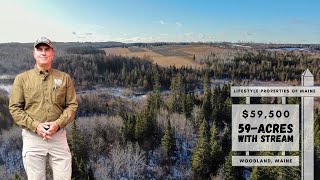 59± Acres with Stream Front | Maine Real Estate