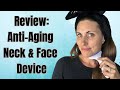 Neck & Face Massager Review and How To -Electric LED Anti-Aging Device