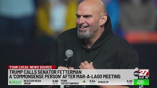 Trump on ‘fascinating’ Fetterman meeting: ‘He’s just a commonsense person’