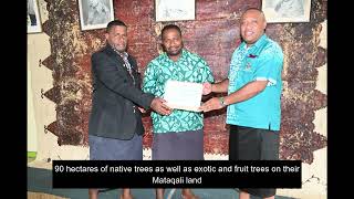 Handing Over of Reforestation Incentives