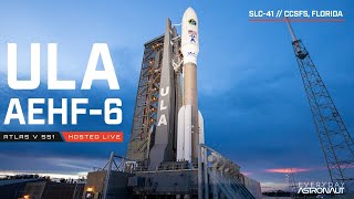 Watch the first Space Force launch on ULA's mighty Atlas 551!!!