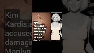 Kim why did you do that to Marilyn Monroe? #shorts #kimkardashian #metgala