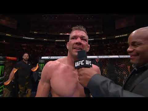 UFC 297: Дрикус Дю Плесси - Слова после боя