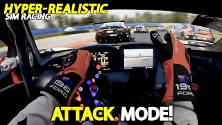 Helmet Cam GT3 Racing - ATTACK MODE in Misano!