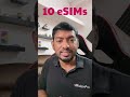 How many eSIMs can iPhone Have? 🔥 Should you Use eSIM?