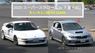 2020年スーパースラローム in 千歳 Rd22／R-1・R-2・RB-K1クラス(Ht1)