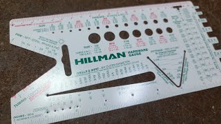 Hillman USA All-In-One Universal Hardware Gauge Review