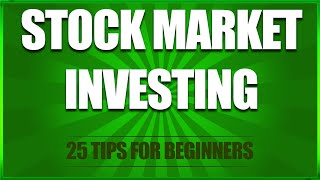Stock Investing: 25 Tips & Strategies for Beginners - Audiobook Full Length