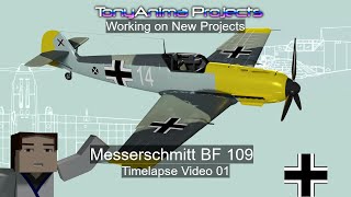 Working on New Projects Blender: German Bf 109 - 01