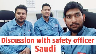 Safety officer interview in Hindi ! Discussion with safety officer ! safety video ! safety kashif