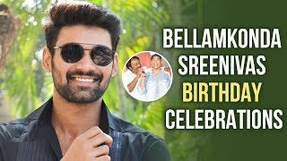 Bellamkonda Sreenivas Birthday Celebrations | VV Vinayak | Dil Raju | Telugu FilmNagar
