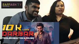 Darbar - Official Tamil Trailer Reaction - Thalaivar Rajinikanth | Nayanthara | AR Murugadoss ❤️