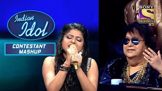 Arunita ने Effortlessly गाया "Aao Tumhen Chand Pe Le Jayen" | Indian Idol | Contestant Mashup