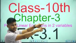 Pair of Linear Equations in Two Variables – Class 10 Maths Chapter 3
