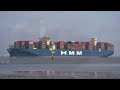 hmm stockholm shipspotting germany 🇩🇪 river elbe near otterndorf 4k video