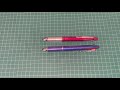 how to refill pilot dr grip 4 1 pen mechanical pencil 0.5mm 0.7mm