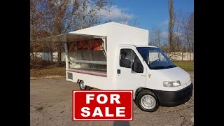 FOR SALE - FOODTRUCK FISH MEAT VAN FIAT DUCATO