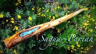 Saguah~Pariah - 432 tuned Ancient Aspen super didge! Machu Didgeridoo #88