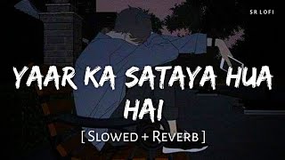 Yaar Ka Sataya Hua Hai (Slowed + Reverb) | Jaani, B Praak | Zohrajabeen | SR Lofi
