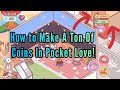 How To Make A Ton Of Coins FAST! In Pocket Love! | How To Get Rich In Pocket Love