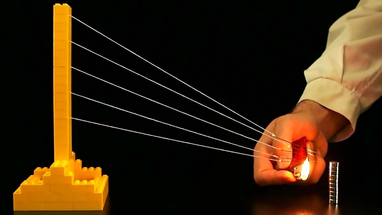5 Homemade Physics Experiments You Can Do Youtube