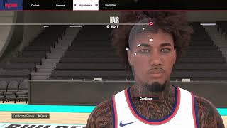 Best drippy face creation in NBA2k24(next gen)