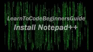 Install Notepad++ Version 7 for Code (HTML/CSS/JAVASCRIPT)