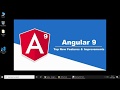 Angular 9 Tutorial - Installation || PART 1|| How to Install and Set Up Angular 9 Projects