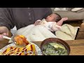 【新生児】生後3週間目の赤ちゃんとの日常 里帰りなし 魔の3週目 母乳育児 育児vlog