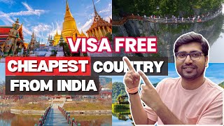 🔥Cheapest Country To Travel From India🔥Visa Free Countries For Indian