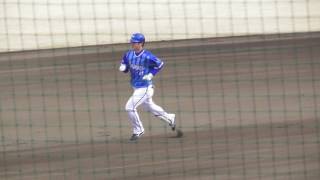 2017年3月9日 オープン戦 オリックス－ 横浜DeNA 柴田選手 ソロホームラン  【Yokohama db専用動画複製・転用禁止】