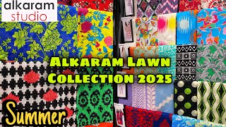 Alkaram Summer Collection 2025 | Alkaram Lawn 2025 | Alkaram Studio | Life with HiraHashaam