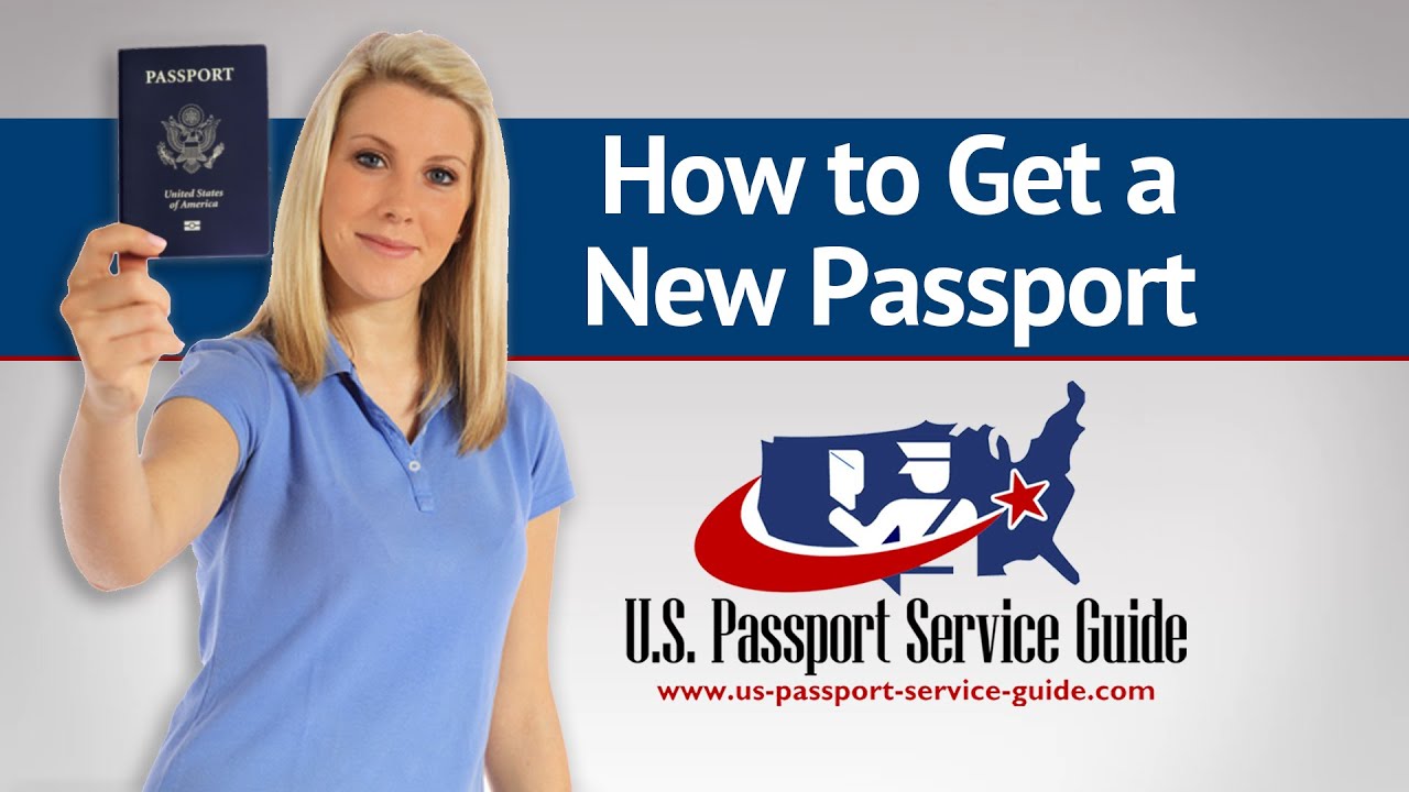 How To Get A New Passport - YouTube