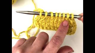 SSP decrease knitting tutorial