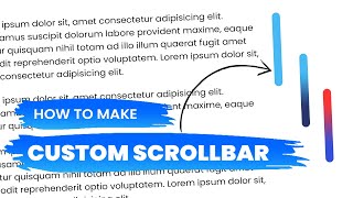 Create CSS Custom Scrollbar | Customize Scrollbar in CSS