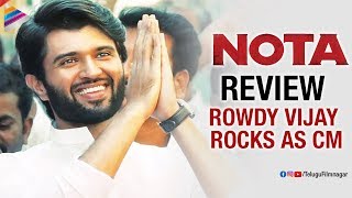 NOTA Genuine REVIEW | Vijay Deverakonda | Mehreen | 2018 Latest Telugu Movies | Telugu FilmNagar