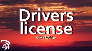 Drivers License - Olivia Rodrigo (Clean-Lyrics)