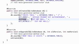Android Application Development Tutorial 117 Inserting Data into SQLite Database