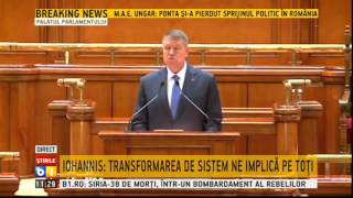 Klaus Iohannis, despre problema refugiaților