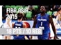 Injured Blatche's Heroic Double-Double Performance v Japan - 2015 FIBA Asia Championship