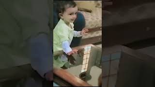 cute beby 😊😌#short#short# short viral# dhamal#mast qalandar song # enjoyment for kids#