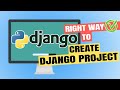 HOW TO CREATE DJANGO PROJECT | PYTHON TUTORIAL | INSTALL DJANGO FRAMEWORK USING VIRTUAL ENVIRONMENT