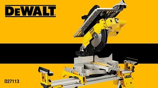 DEWALT® France | Scie à onglets et à table supérieure Ø305mm - D27113