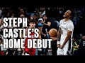 Stephon Castle's Home Debut With The Spurs | 10.26.24