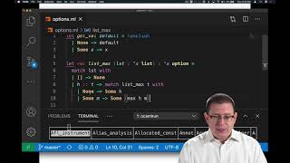 Options | OCaml Programming | Chapter 3 Video 20
