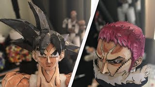 GOKU HAIR Tutorial - How To Make A Paper Model Ep. 9