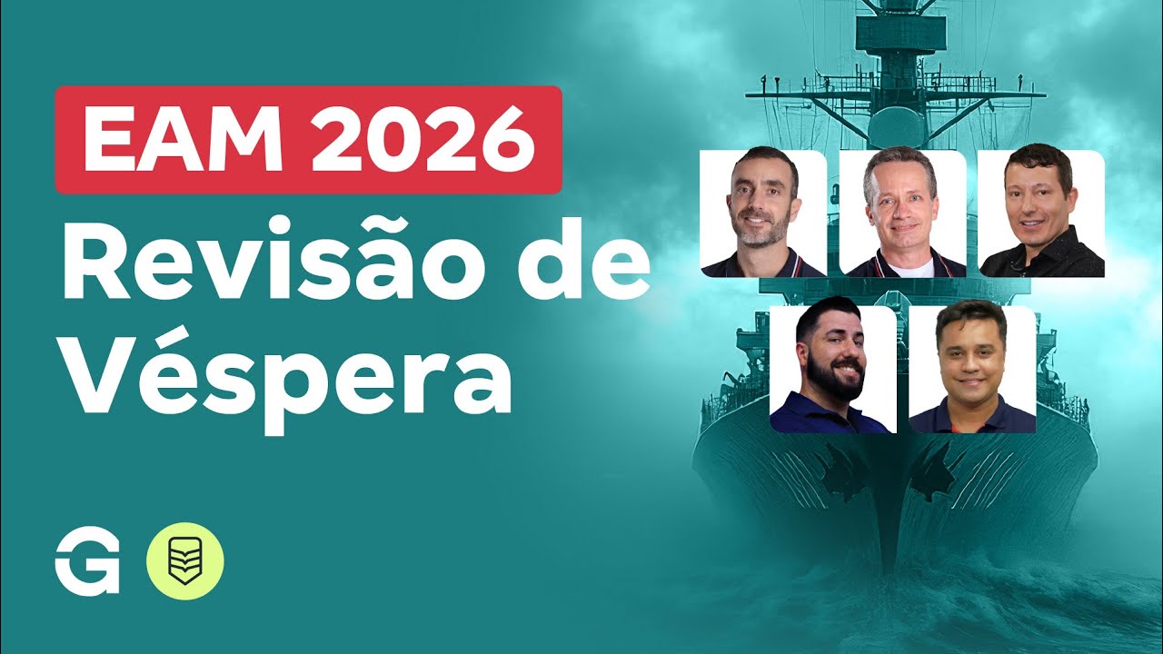 Concurso Eam 2026 Revisão De Véspera Youtube