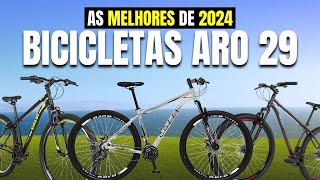 BOAS E BARATAS! Melhores BICICLETAS ARO 29 para Comprar em 2024! BICICLETAS ARO 29 Custo-Benefício!